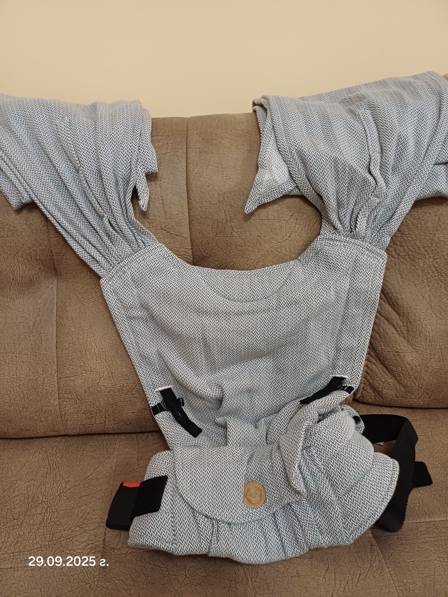 Хибридна раница Lenny Lamb LennyHybrid Little Herringbone Grey