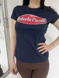 Тениска Roberto Cavalli, XS/S, нова, QR!