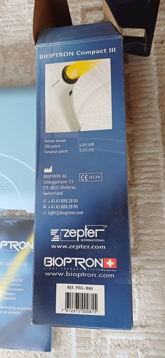 Aparat bioptron compact 3