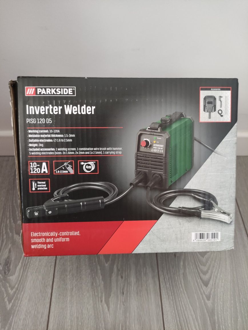 invertor  aparat de sudura   Parkside cu electrod