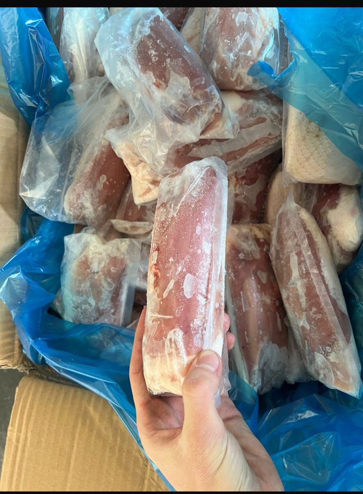 Утка филе  говяжья мясо