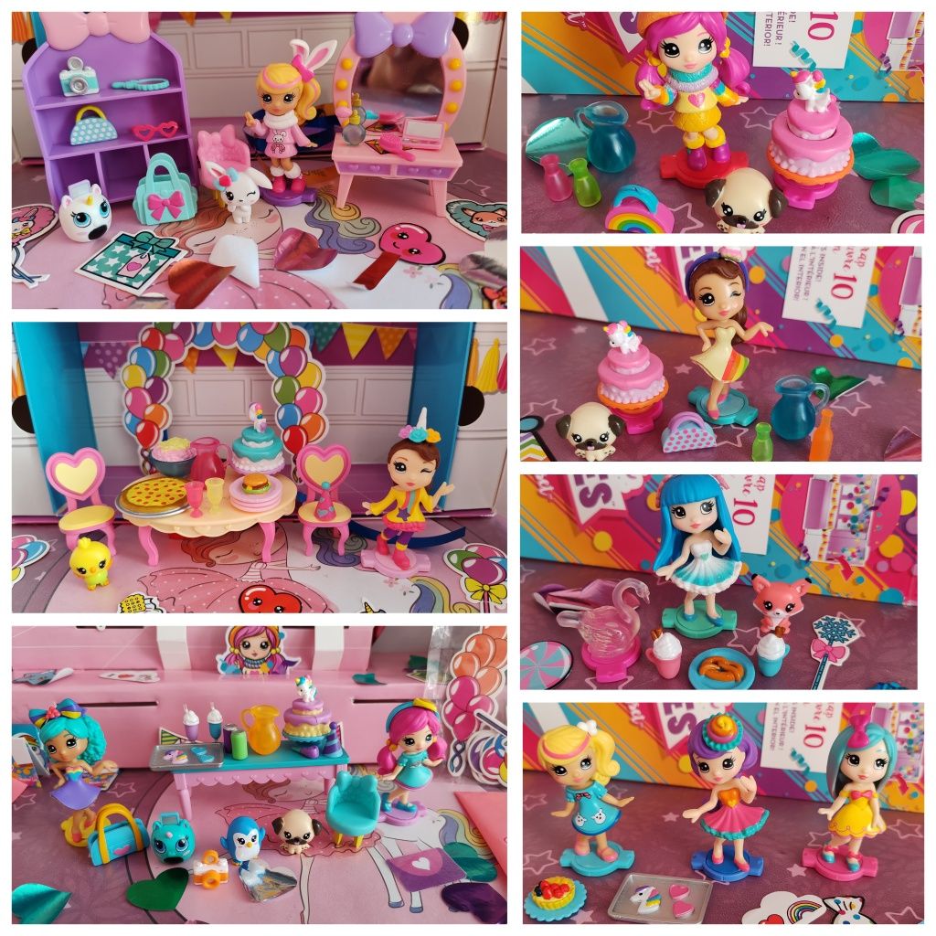 Игрални комплекти кукли с аксесоари Party Pop Teenies