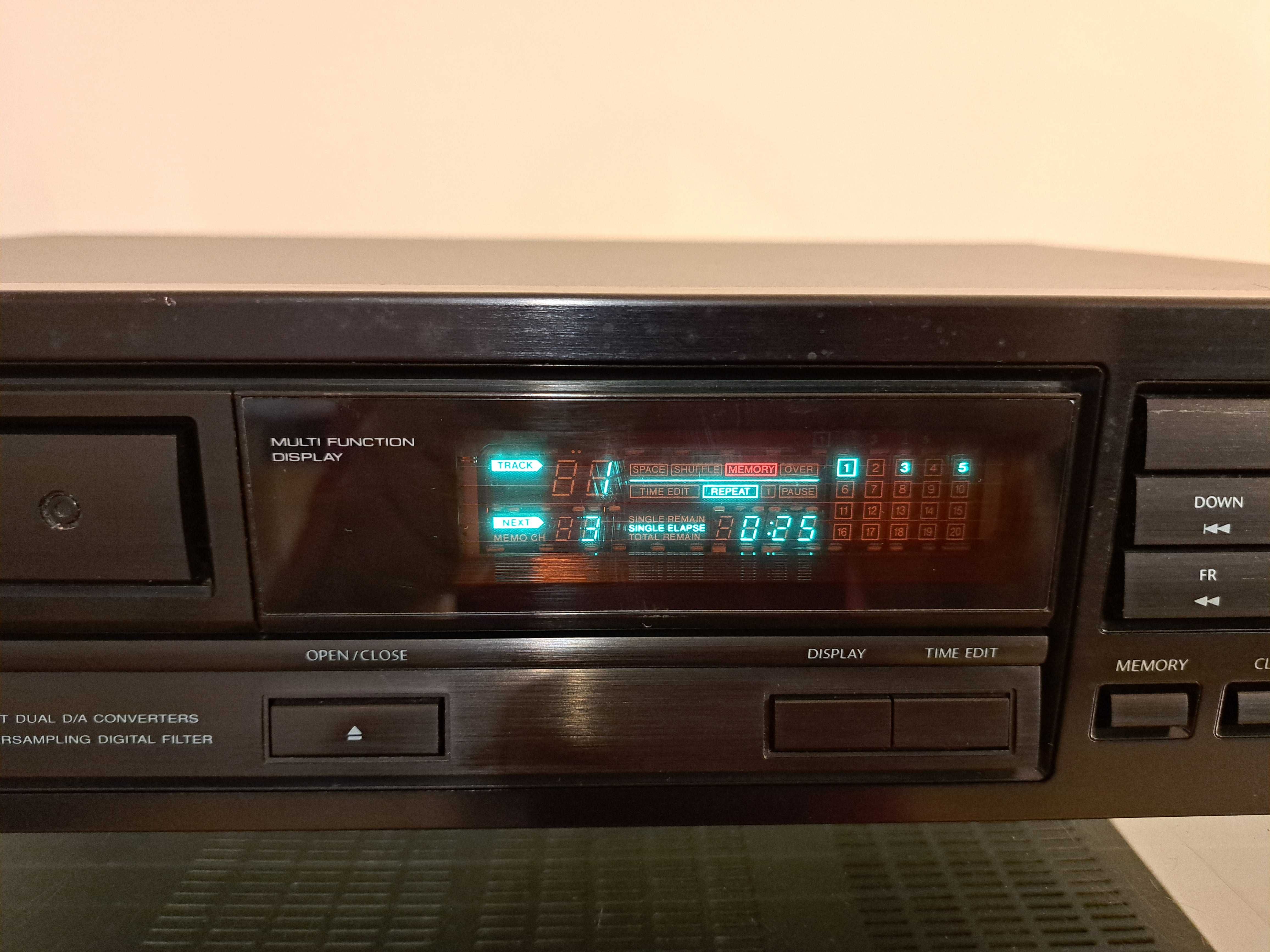 cd player Onkyo DX-6700, 1990, Japan