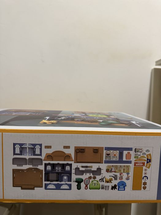 Casuta interactiva spitalul animalelor - Valiza veterinara pt copii