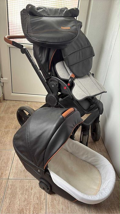 Carucior Krausman Topaz Lux Black 3 in 1