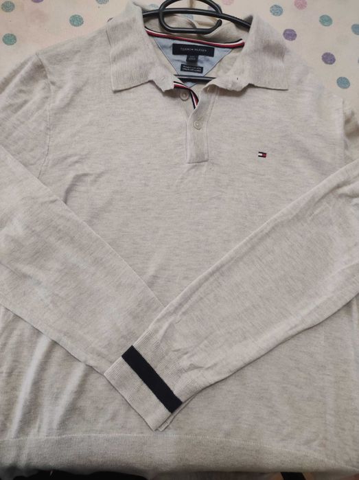 Мъжка фланела дълъг ръкав 27% вълна Tommy Hilfiger