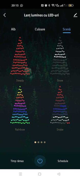 Instalație brad Smart 200 LED – compatibilă Lidl Home&Google Assistant