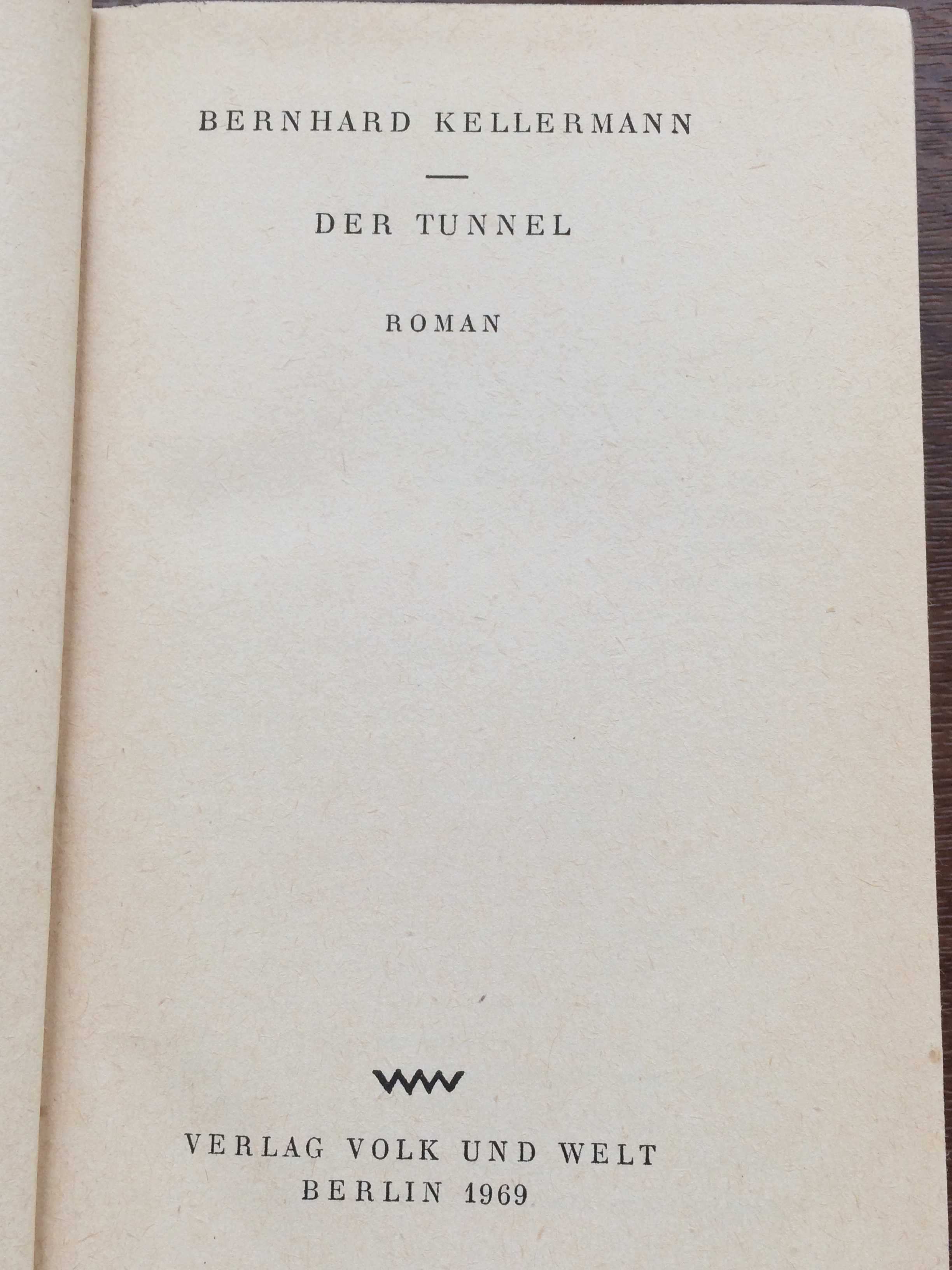 Bernhard Kellermann "Die Stadt Anatol", роман на немецком языке
