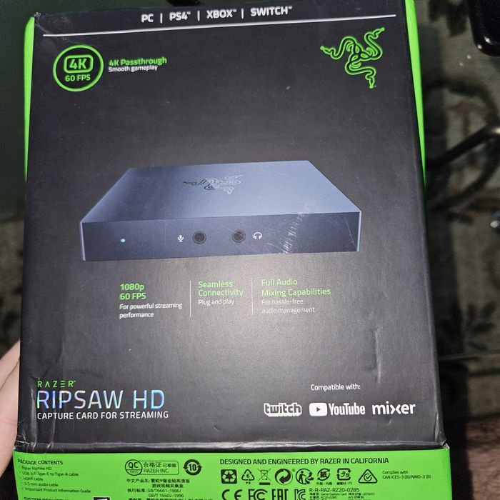 Razer Ripsaw HD 4k