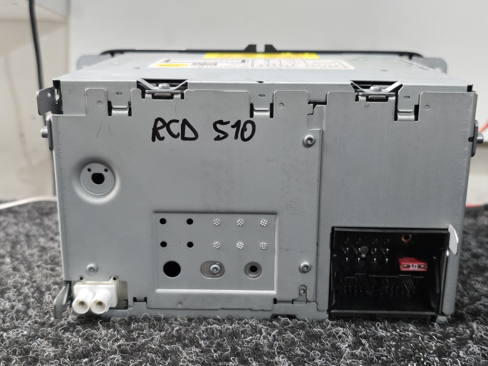 Radio Cd VW rcd-510, magazie 6 disc, sd card , color, OEM VW