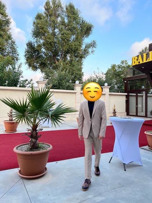 Costum barbati - Zara - Sacou Marimea 48, Pantaloni Marimea 38