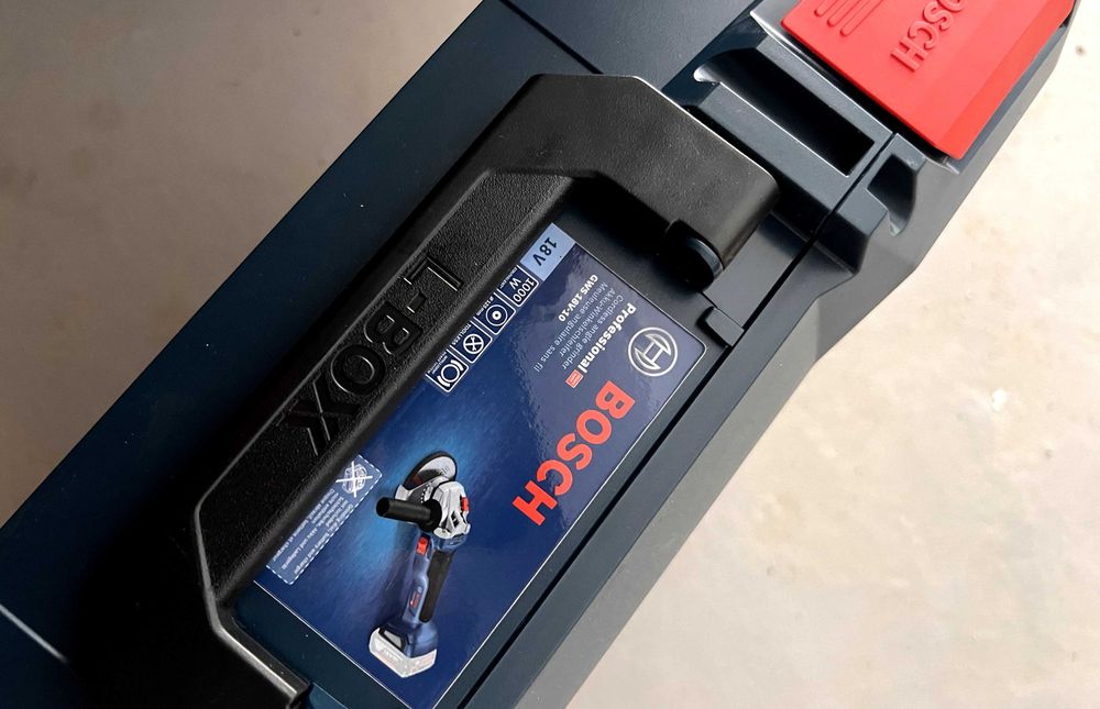 Polizor unghiular Flex Bosch ProfessionaL GWS 18V-10 L-Boxx Nou