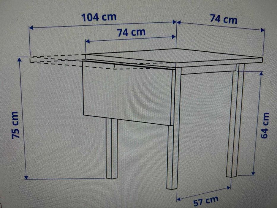 Masa bucatarie Nordviken Ikea