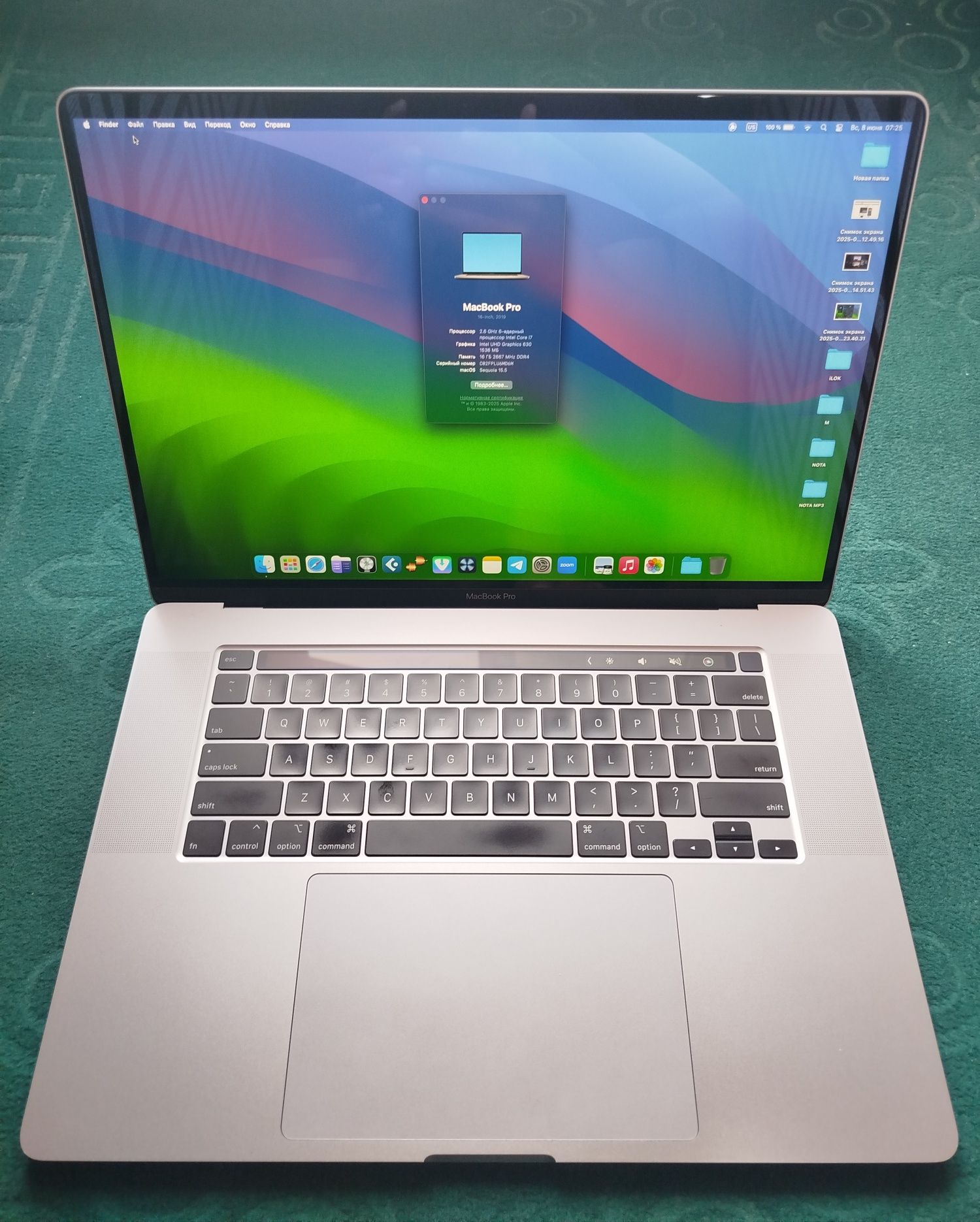 MacBook Pro 2019 16inch LL/A