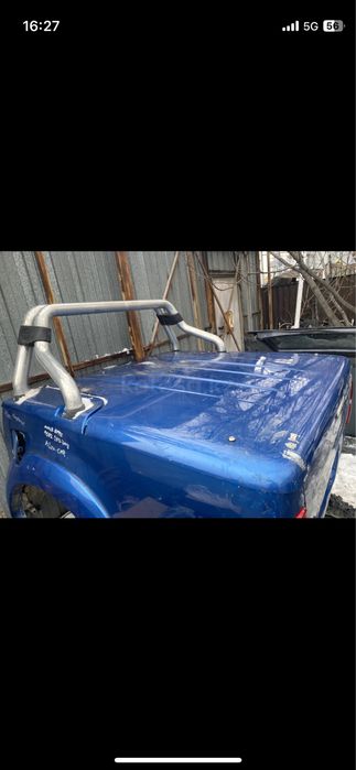 Хайлюкс Дуга защитная и крышка на задний борт Hilux 7 поколения