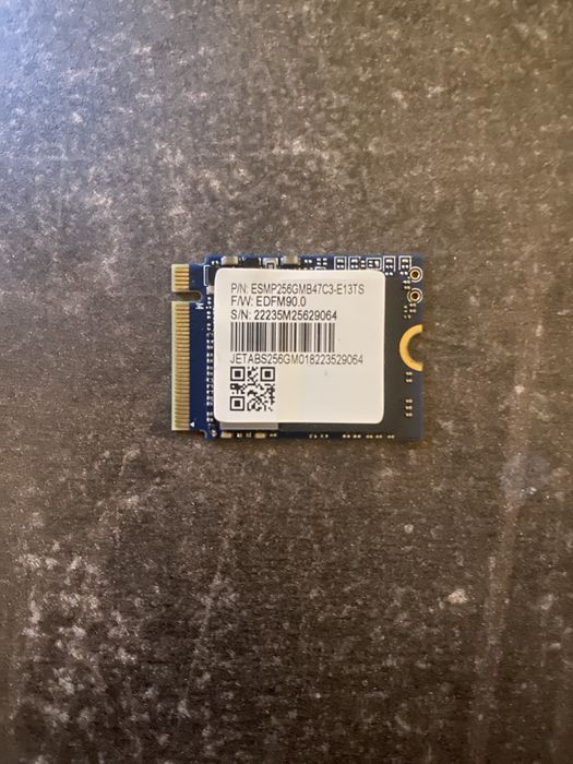 Ssd 2230 nvme de 256 gb