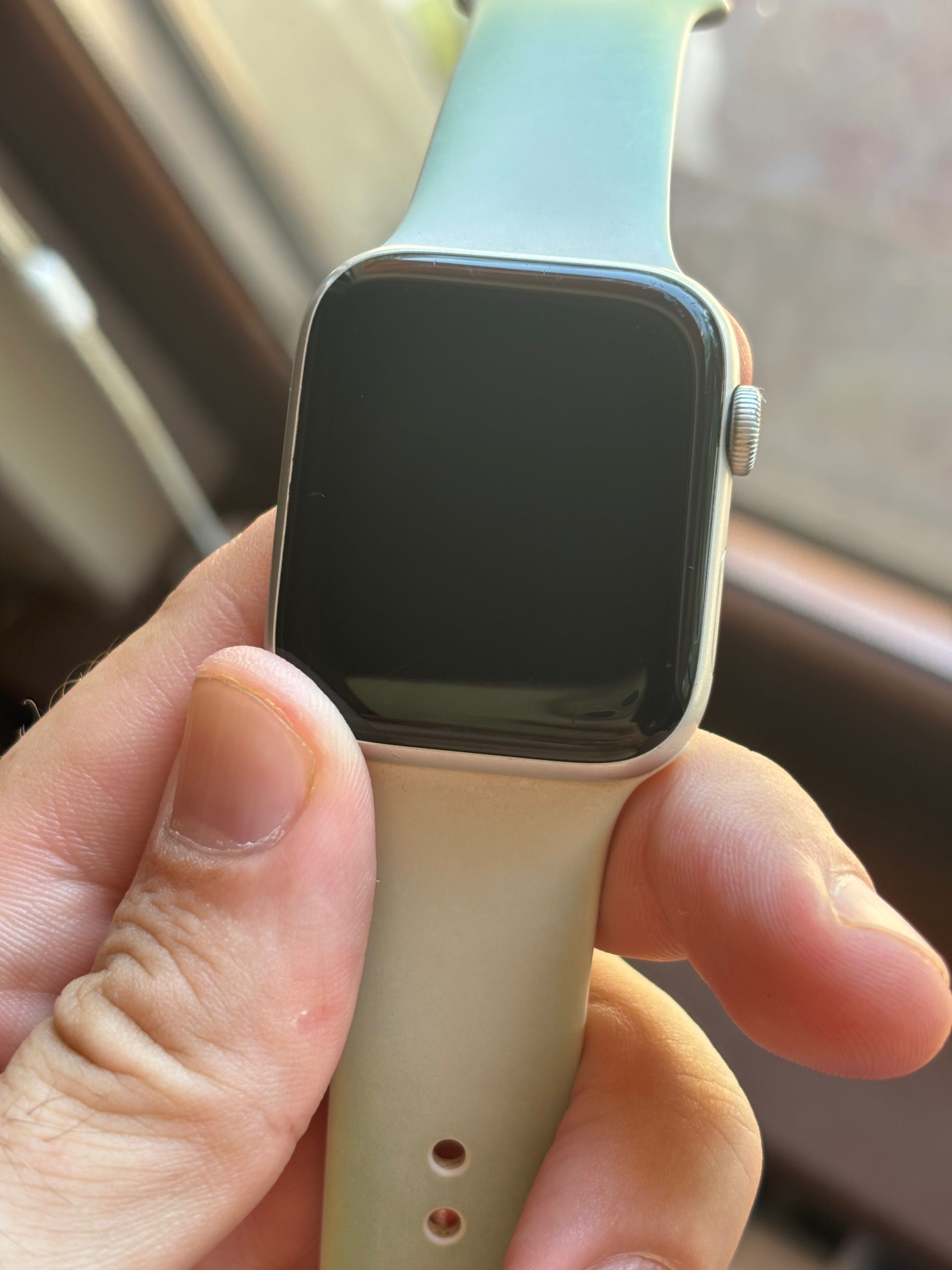 Apple Watch SE 44mm silver Aluminium