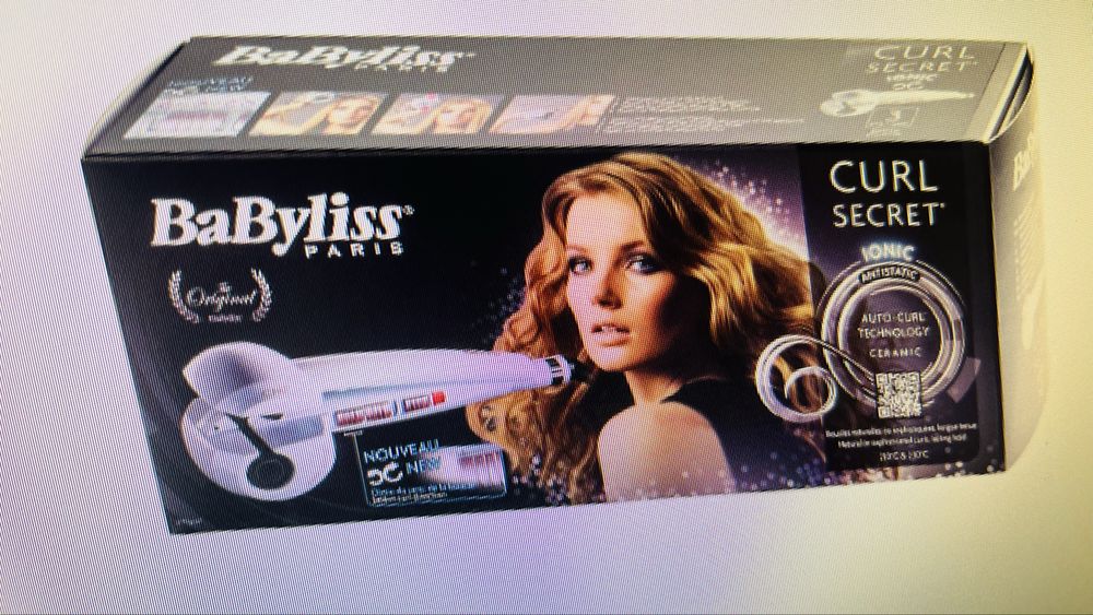ondulator BaByliss Curl Secret C120-E, functie ionica, reversibil