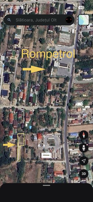 Teren Slatioara 711 mp