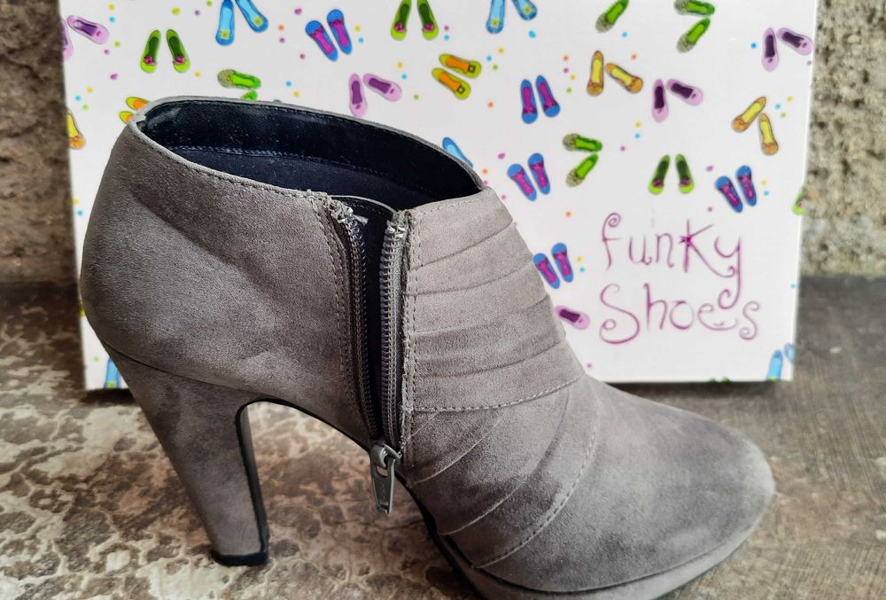 Pantofi Funky 37 gri