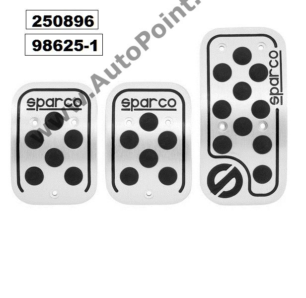 Спортни педали Sparco черни