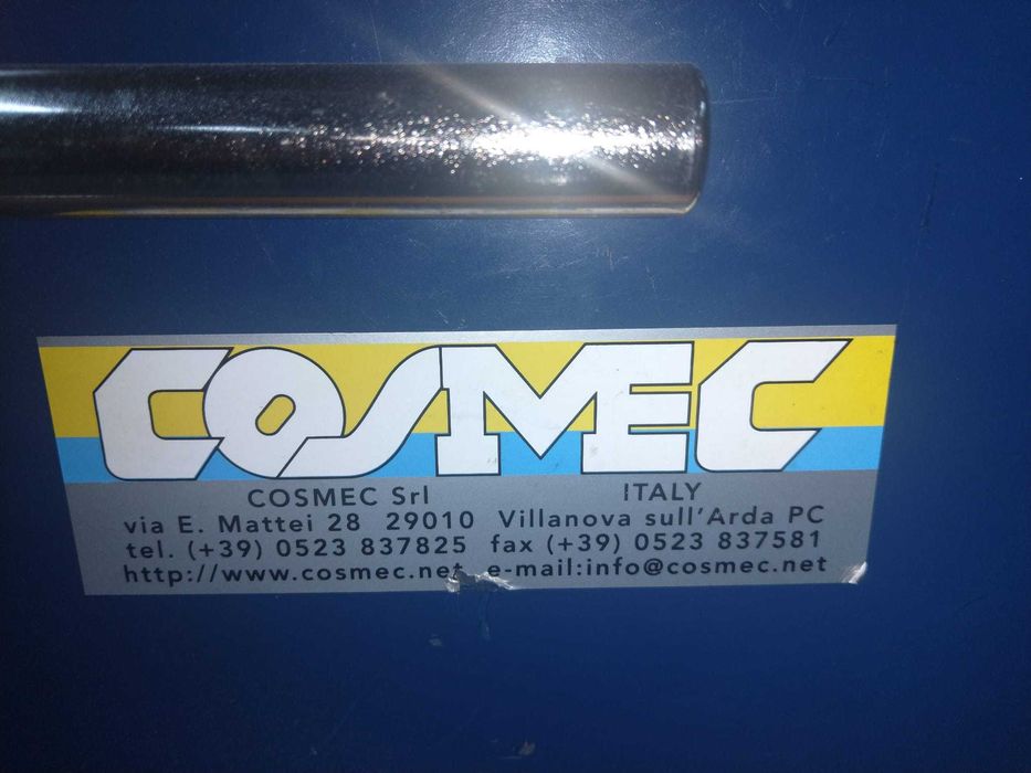 Banc echipat pentru debitat, gaurit si indoit bara Cu sau Al