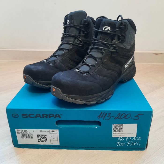 Трекинговые ботинки Scarpa Rush TRK GTX для стопы 44,5-45