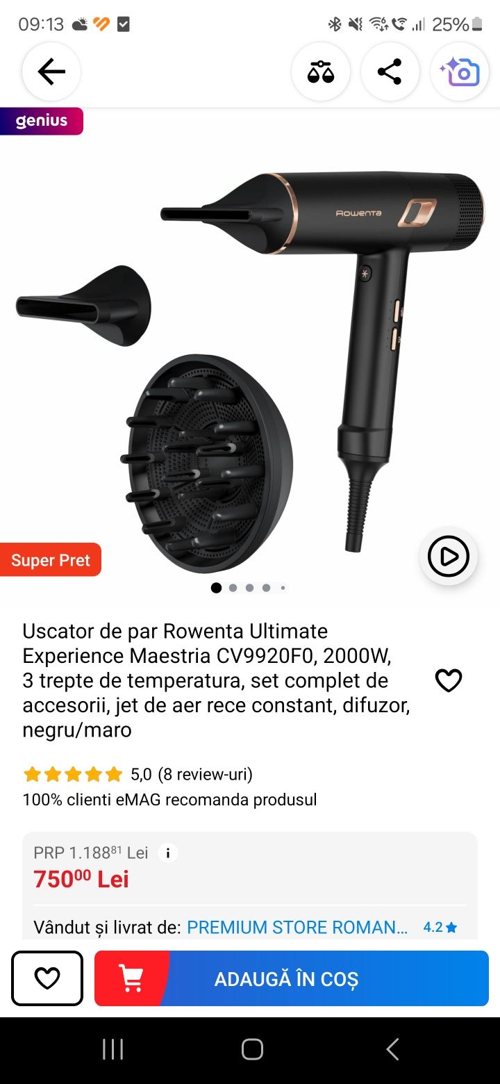 Feohn Rowenta slim