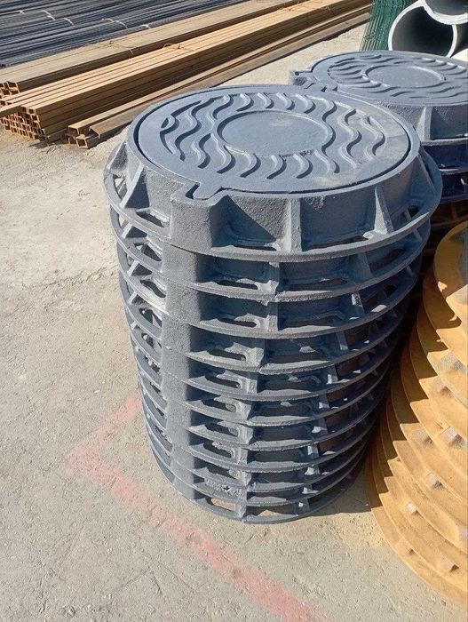 Люки чугунные, полимерно-песчанные оптом в любом обьеме. Арзон