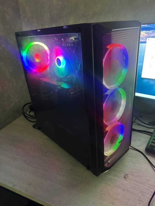 Игровой кейс - i3 12 поколения /RX580 8gb/ DDR4 16gb 3200mhz/ 512 gb