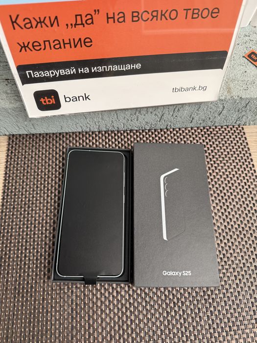 ‼️Нов•Samsung s25 128 ЛИЗИНГ 37лв/м самсунг MINT