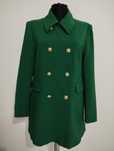 Sacou lung zara verde