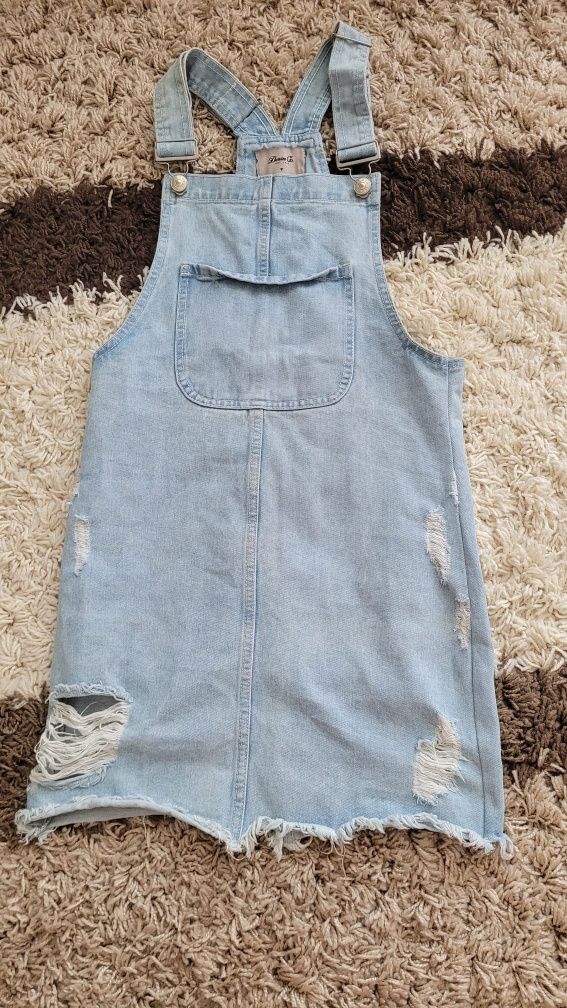 Salopeta denim blugi