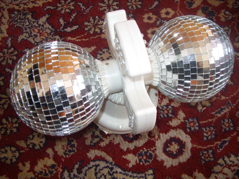 Mirror Glass Ball 2 х 10 cm диско топки за клубове, партита