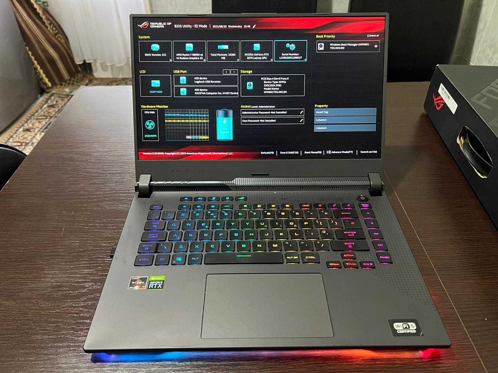 Laptop ASUS Gaming ROG Strix G15 G513QR-HF010T