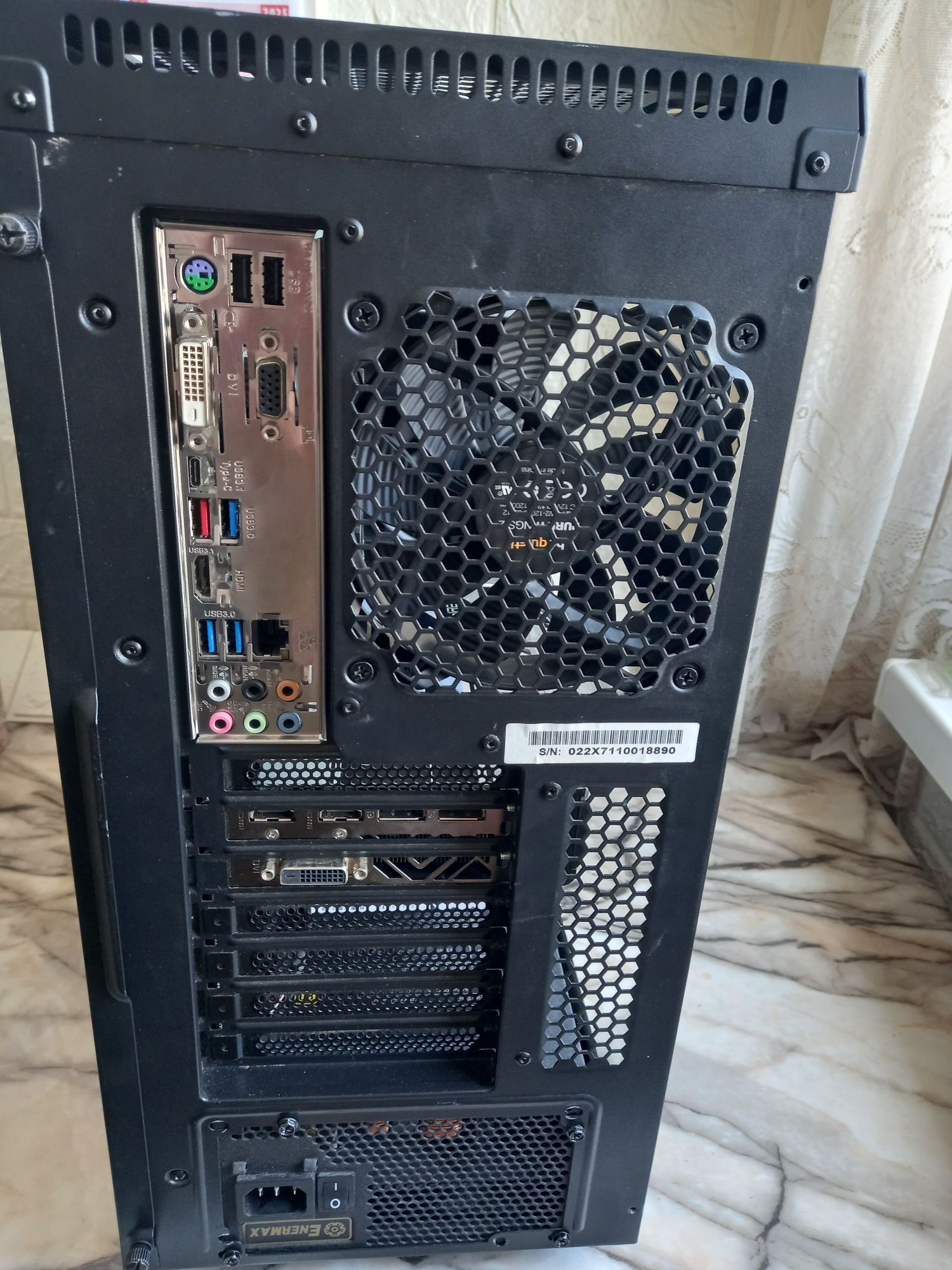 Геймърски компютър Intel® Core™ i7-7700 16gb DDR4 Ssd AMD RX580 8GB