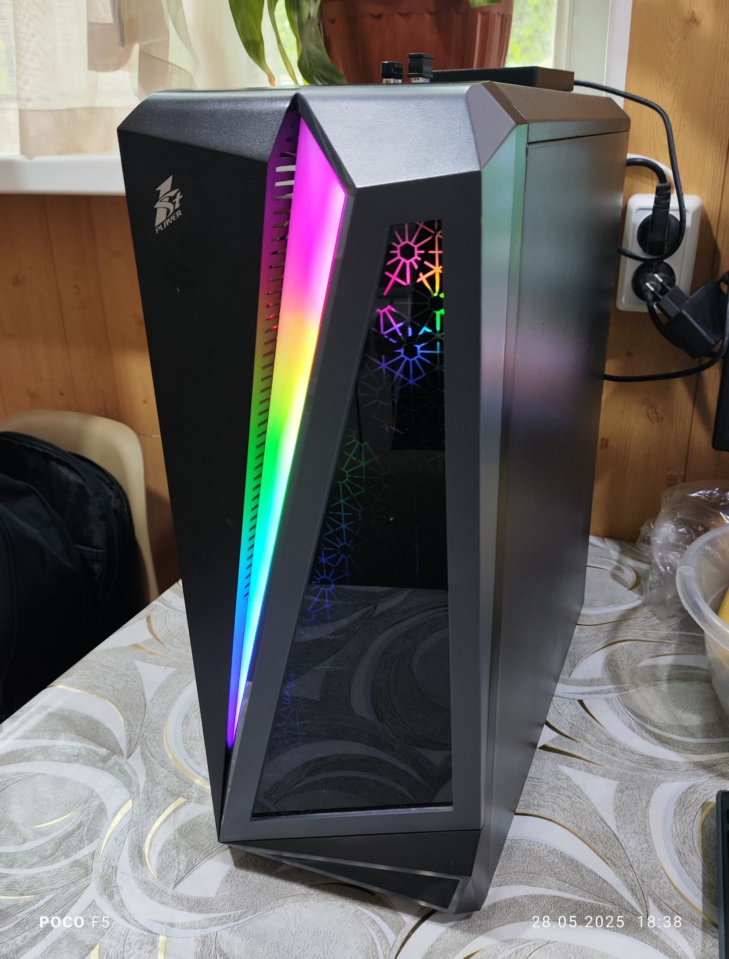 Отличный игровой компьютер (кейс) 4/8,16ОЗУ, NVME, HDD 1tb, rx570