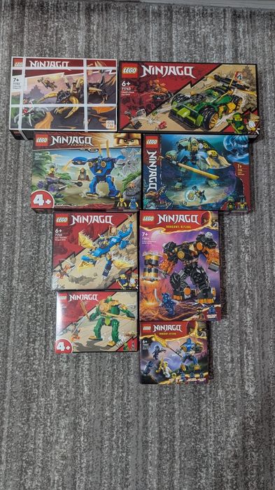 Lego Ninjago colecție setrui noi sigilate ( star wars Marvel