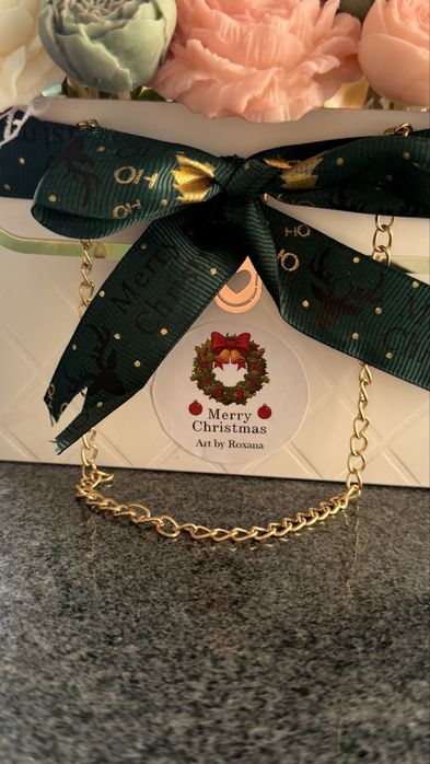 Buchet din ceară de soia parfumată – cadoul perfect, handmade!