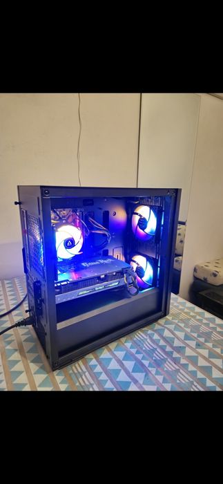 Геймърски компютър гаранция/i3 10100f 16GB,GTX 1070 8GB, 128GB SSD 1TB