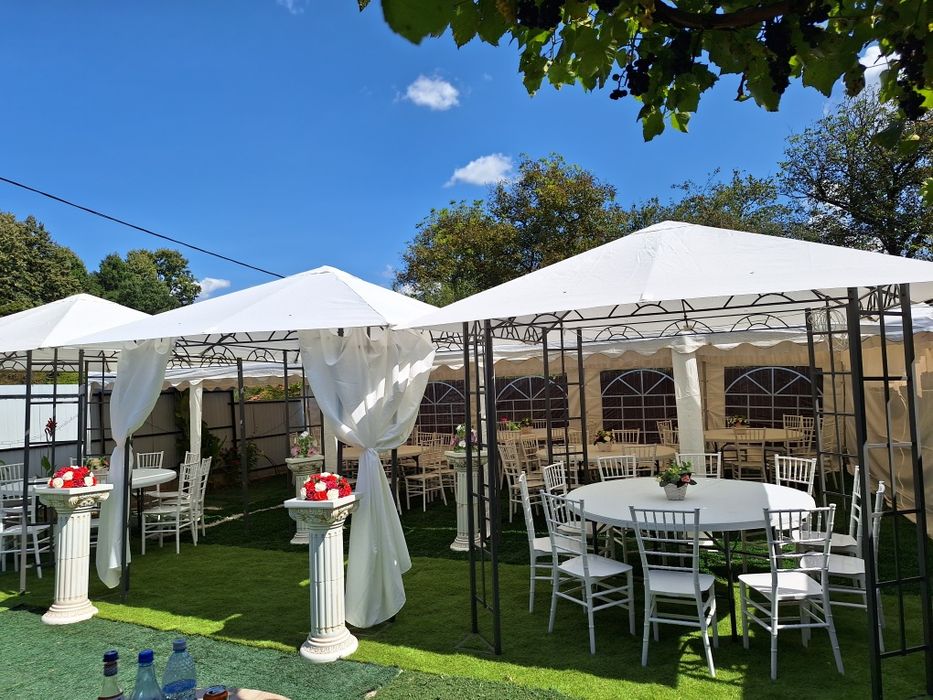 Pavilion 3x3 m cu prelata