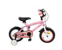 Bicicleta cu roti ajutatoare 14 inch Makani Windy Pink
