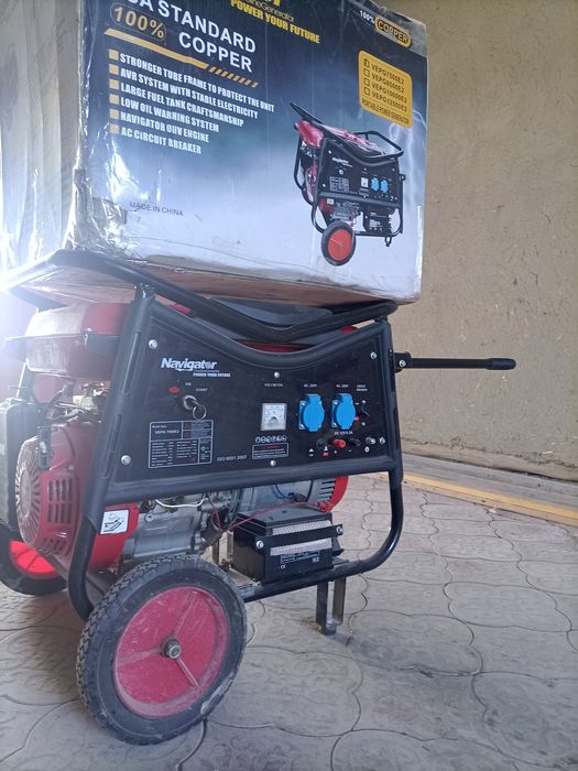 Генератор сотилади янги 7,5 квт НАВИГАТОРЫ