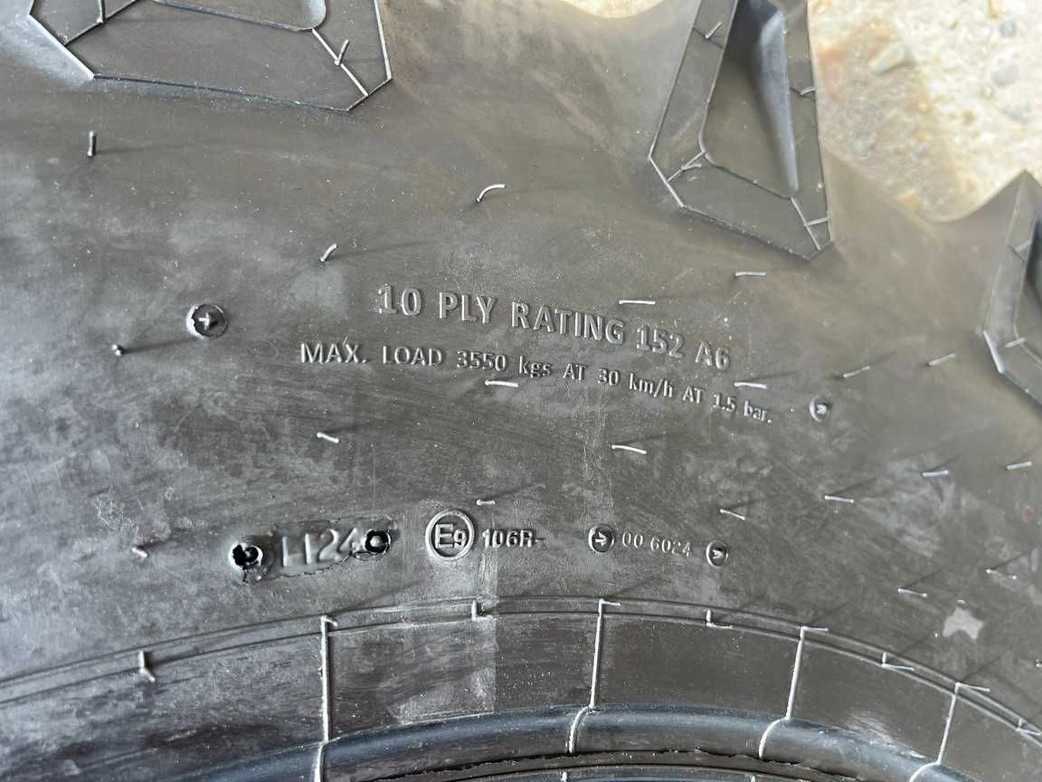 Anvelope noi cu 10 pliuri 20.8-38 pentru tractor spate marca GRI