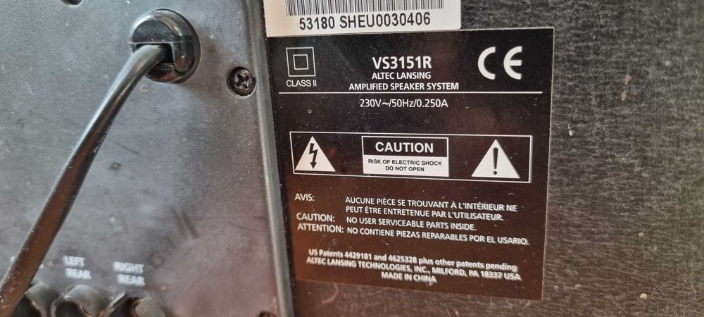 Sistem boxe 5.1 Altec Lansing