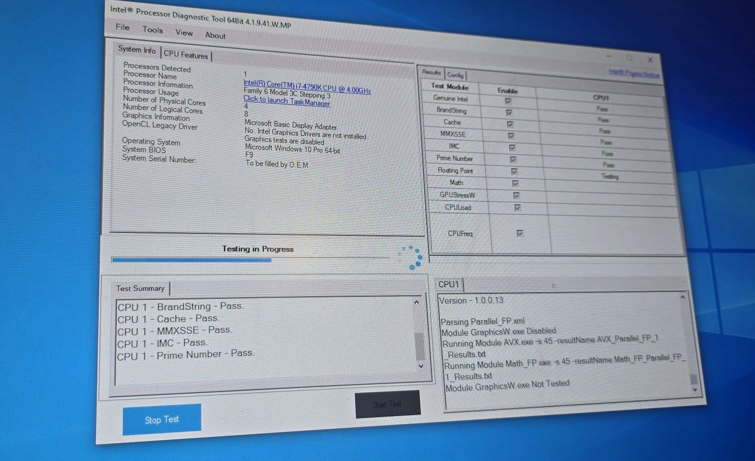 Procesor gaming i7 4790K 4.4GHz 8CPUs socket 1150