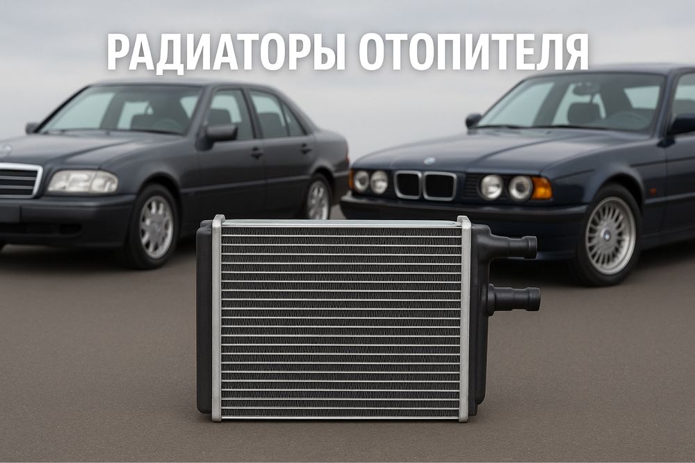 Радиатор отопителя печки Mercedes W202 W210 BMW E34 Audi 80 B4 100 C4