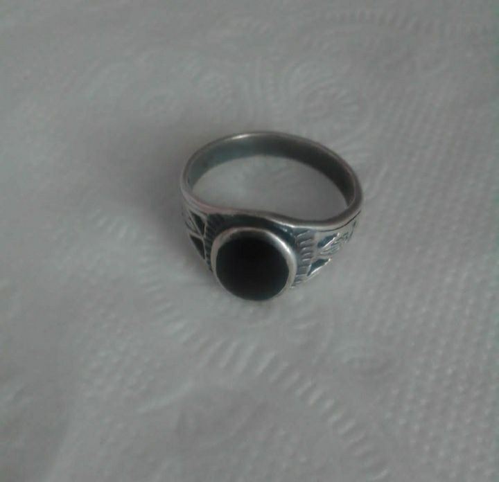 Кольцо  мужское  серебро 925