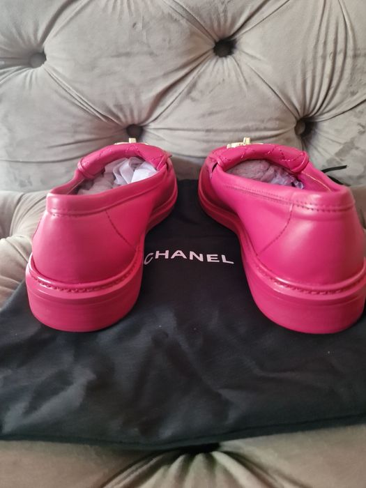 Pantofi piele naturala  chanel