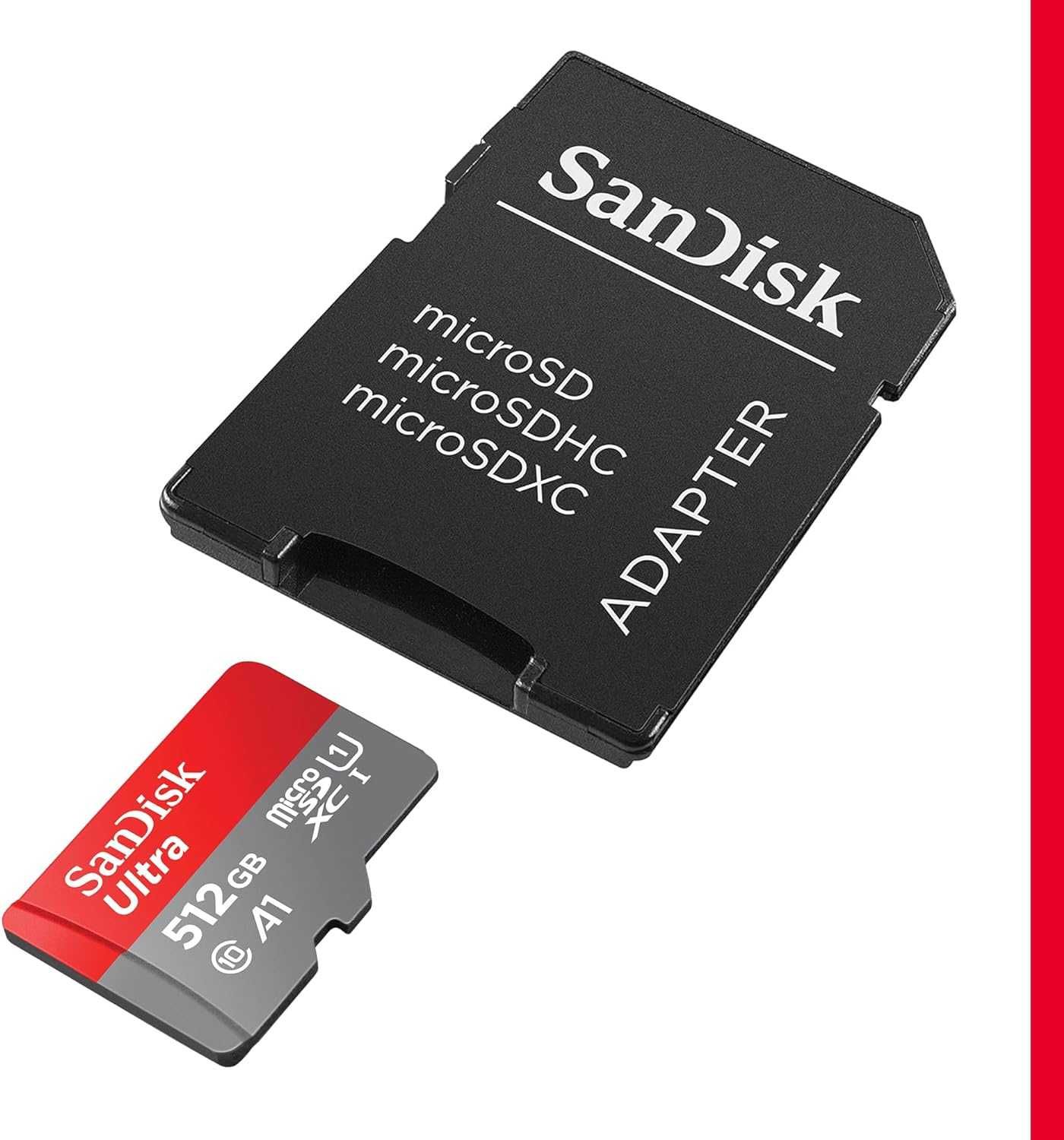 SanDisk Ultra 512GB MicroSD 150MB/s | New 2023 | Доставка